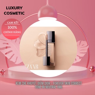 Kem che khuyết điểm Dior - Forever Skin Correct Tone 1N Neutral 11ml