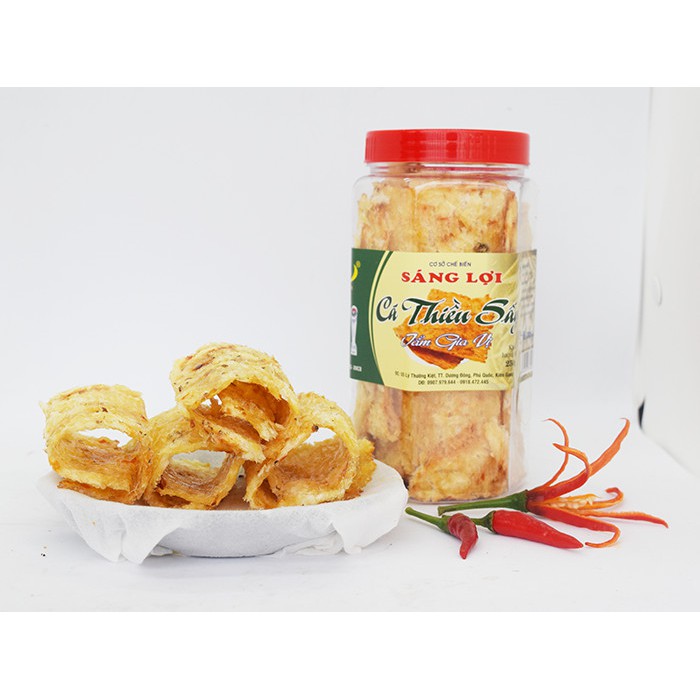 Cá Thiều Tẩm Gia Vị (hộp 250gram)