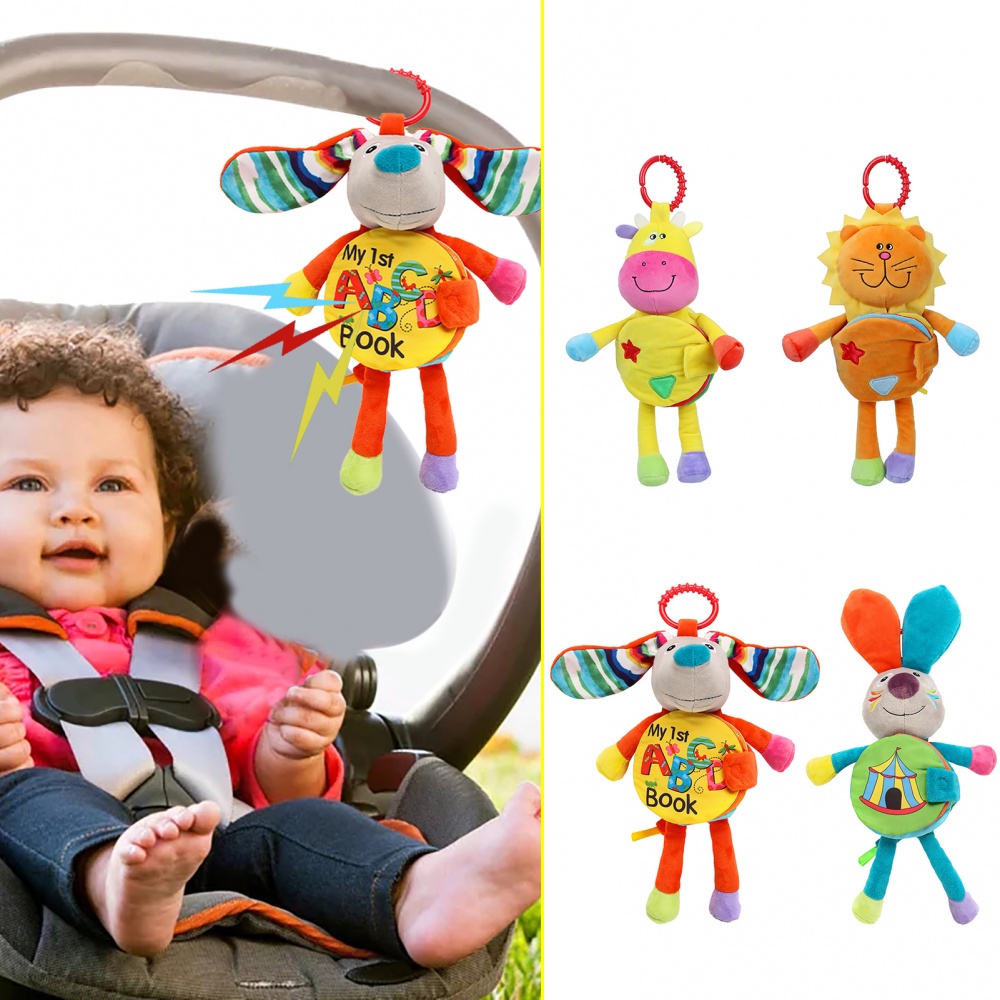 Sách Đồ Chơi Bằng Vải Mềm Mại Dành Cho Trẻ Em 0-36M