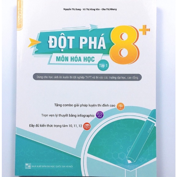 Sách – Đột Phá 8+ Kì Thi THPT Quốc Gia Môn Hóa Học