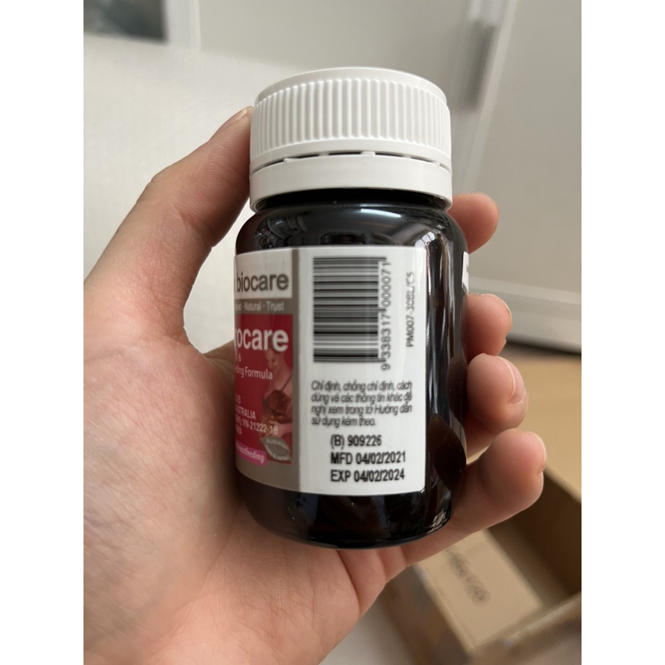 Viên uống tổng hợp PM Procare - Bổ sung Vitamin và Khoáng chất cho Phụ nữ có thai và cho con bú - Lọ 30 viên