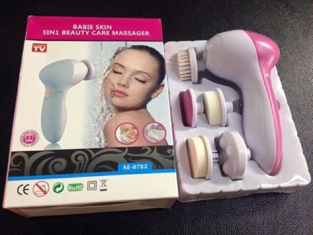 Máy rửa mặt massage 5in 1 | BigBuy360 - bigbuy360.vn