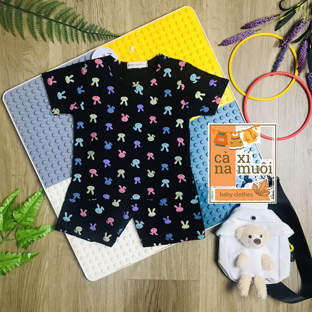 (Xem Trước Khi Thanh Toán) Bộ MinkyFREE SHIP Mom Cho Bé Thun Lạnh Ngắn Tay Dể Thương Cho Bé Gái, Bé Trai, Đủ Màu