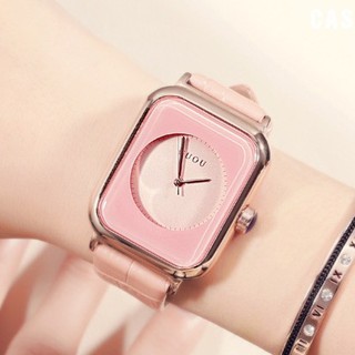 Đồng hồ nữ Guou GU8162 dây da hàng cao cấp MTP-STORE