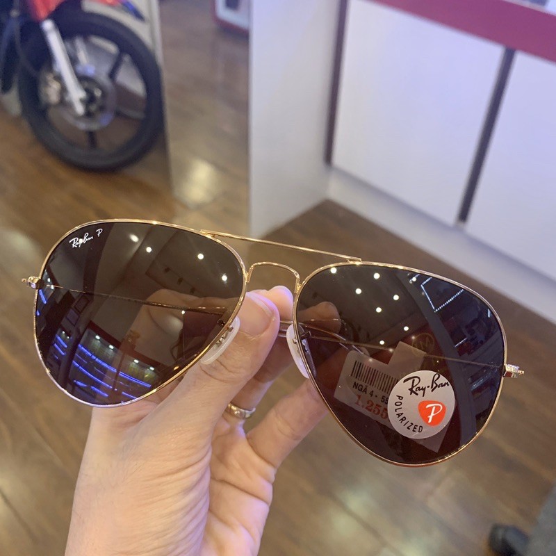 Kính Rayban P màu trà hàng loại 1 đẹp xuất sắc