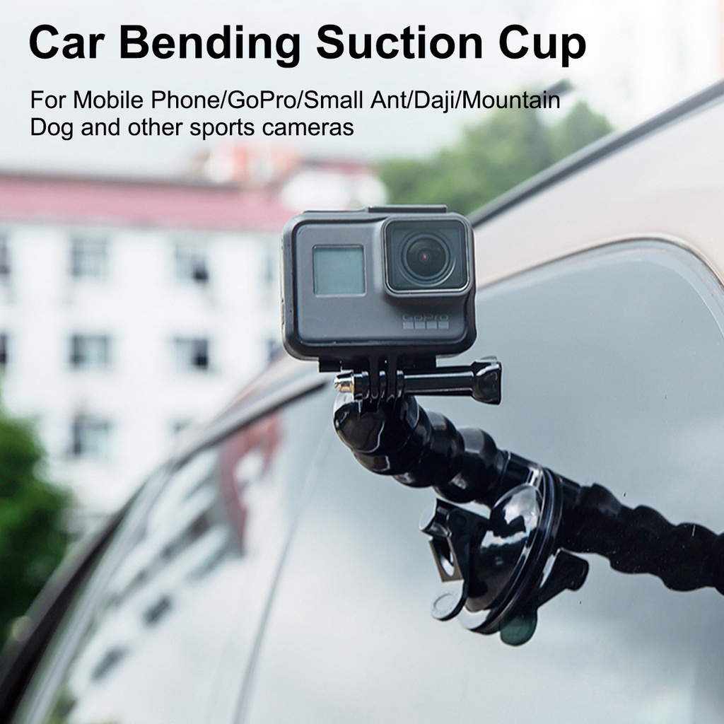 Giá đỡ máy ảnh FONKEN có cốc hút gắn xe ô tô tiện lợi thích hợp cho GoPro Hero DJI