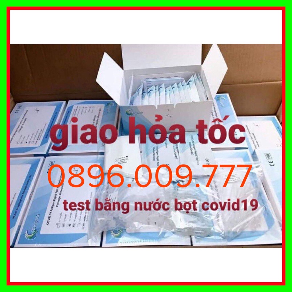 TEST NHANH-BỘ TEST NƯỚC BỌT Antigen Của Đức,Test nhanh tại nhà......