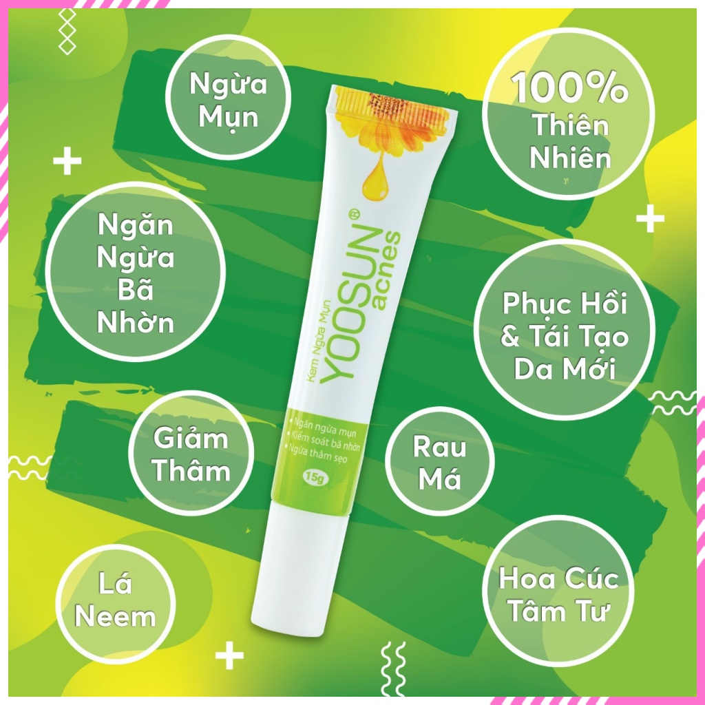 SKNM | Kem bôi Mụn - Yoosun Acnes ® 15g