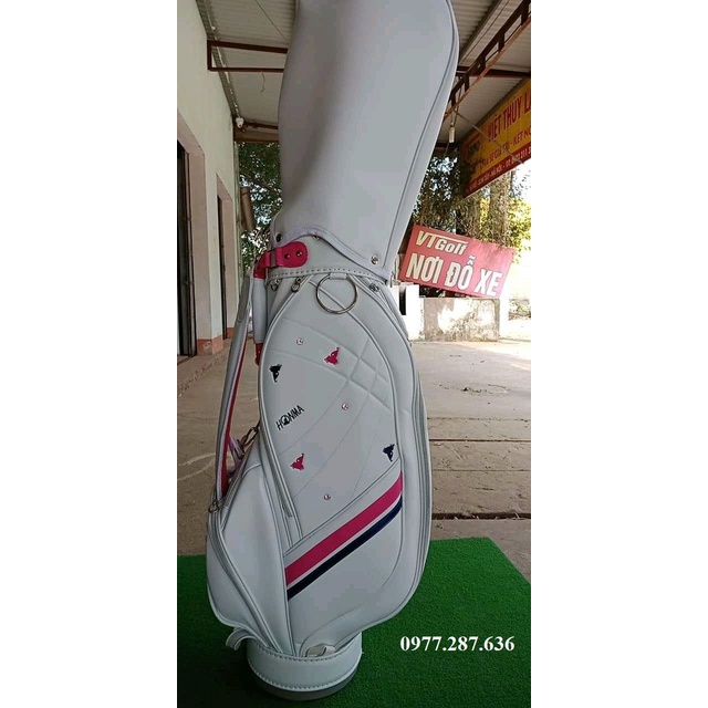 Túi gậy golf nữ Honma đựng 14 - 16 gậy da PU bóng chống nước cao cấp shop GOLF PRO TN010