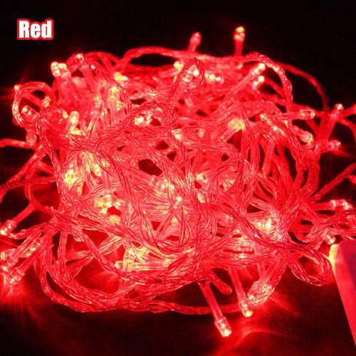 Dây đèn 100 bóng LED ánh sáng huyền ảo phích cắm EU 10M/32.8ft