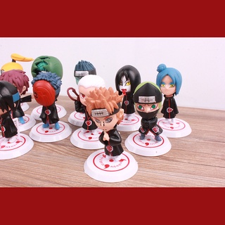 11 mô hình nhân vật Chibi Naruto (Uchiha Itachi, Uchiha Obito, Kazuki, Konan, Deidara, Payne ...)