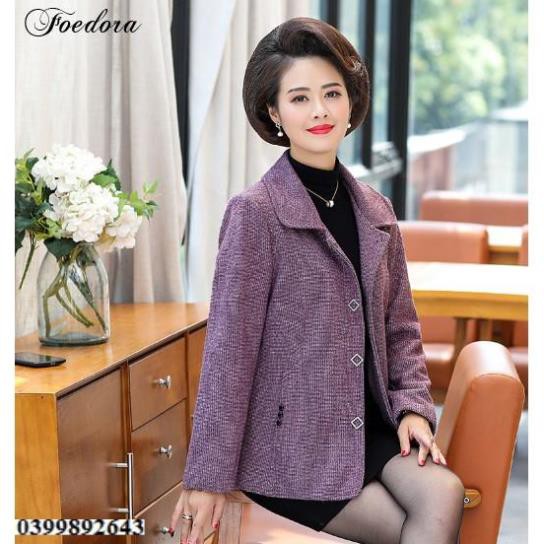 Áo Khoác Dạ Trung Niên - Áo Khoác Dạ Thời Trang Cao Cấp 2019