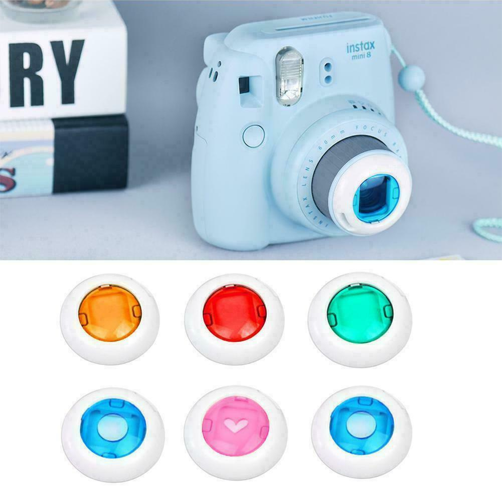 4/6Pcs/set Colorful Close-up Lens For Fujifilm Instax 8 7 Photographic Film 7S 8+ Cameras 9 Z5S7