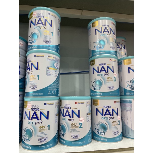 Sữa Nan Nga Đủ Số 1,2,3,4 800G