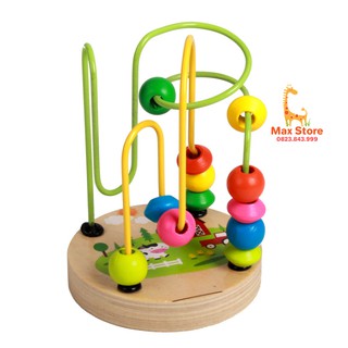 ĐỒ CHƠI GỖ MÊ CUNG LUỒN HẠT (NHỎ)