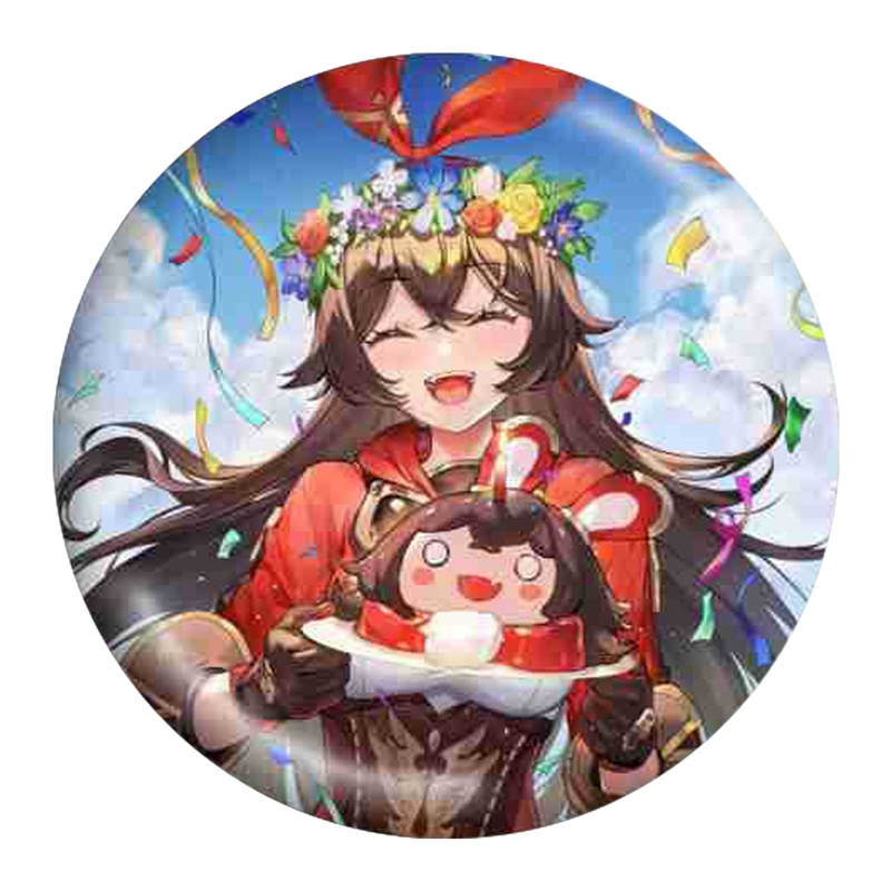 Ghim Cài Áo Hóa Trang Nhân Vật Game Genshin Va Chạm Kaedehara Kazuha Kamisato Ayaka Baal Raiden Shogun