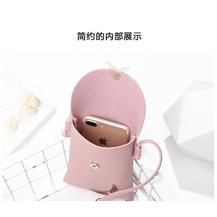 Túi chéo nữ trăng sao phong cách Hàn Quốc