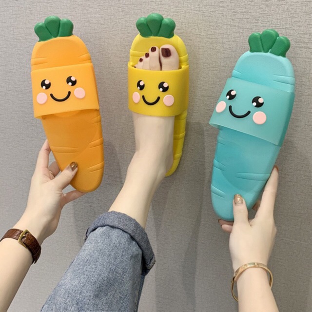 Combo dép cà rốt