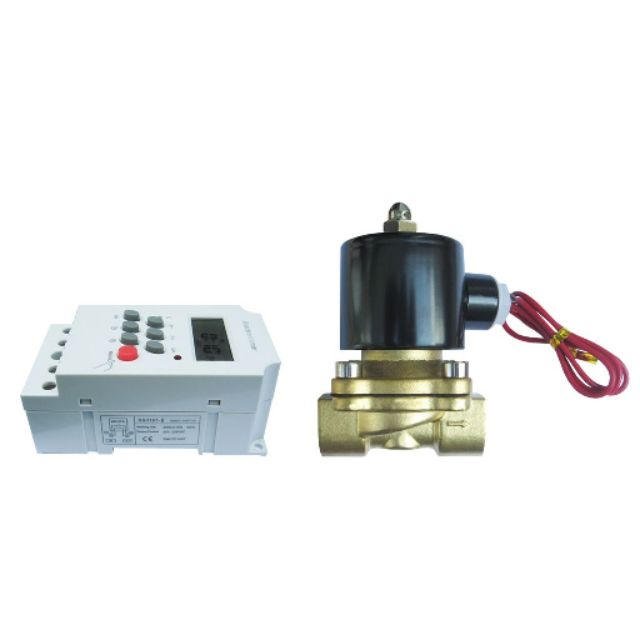 Bộ hai sản phẩm đồng hồ và van điện từ fi 21