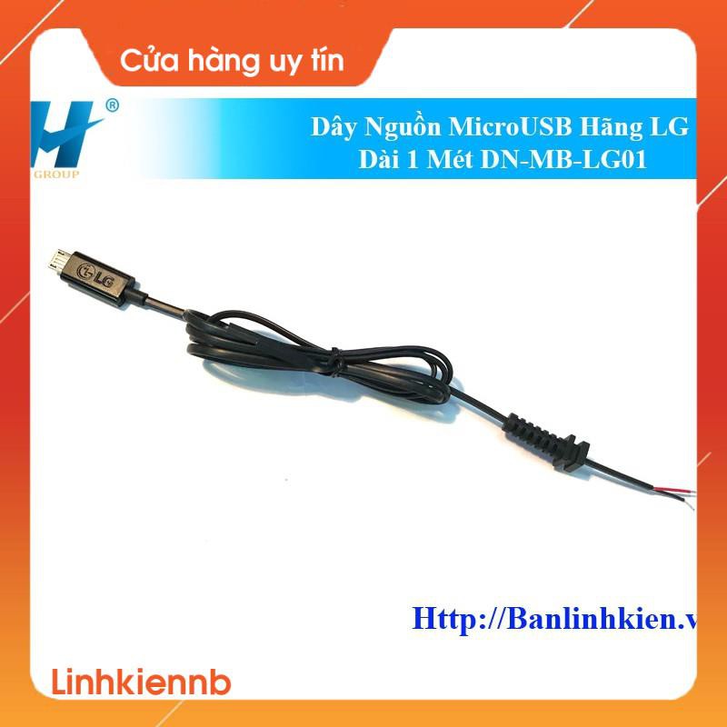 Dây Nguồn MicroUSB Hãng LG Dài 1 Mét DN-MB-LG01