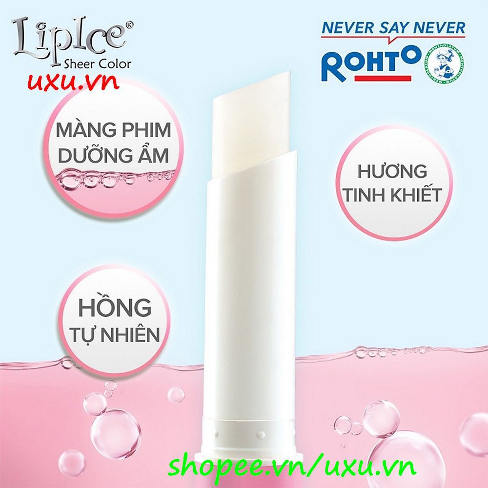 Son Dưỡng Có Màu 2.4G Lipice Sheer Color Natural Hương Thơm Thuần Khiết, Với uxu.vn Tất Cả Là Chính Hãng.