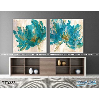 Bộ 2 tranh canvas trừu tượng-TranhLinh
