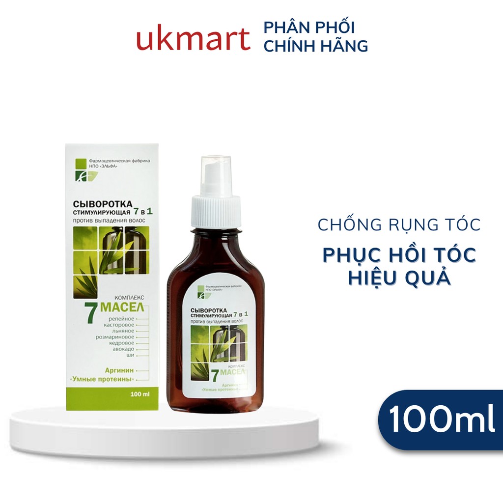 Serum Chống Rụng Tóc 7in1 Elfa Pharm Against Hair Loss 7 in 1 Intensive Hair 100ml