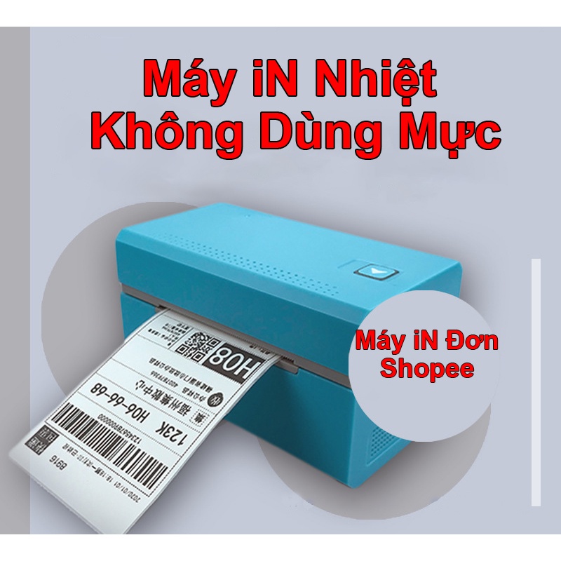 Máy in đơn shopee, laza da, tem, mã vạch - in đơn hàng sàn TMĐT cho laptop, máy tính - Máy in nhiệt Q300