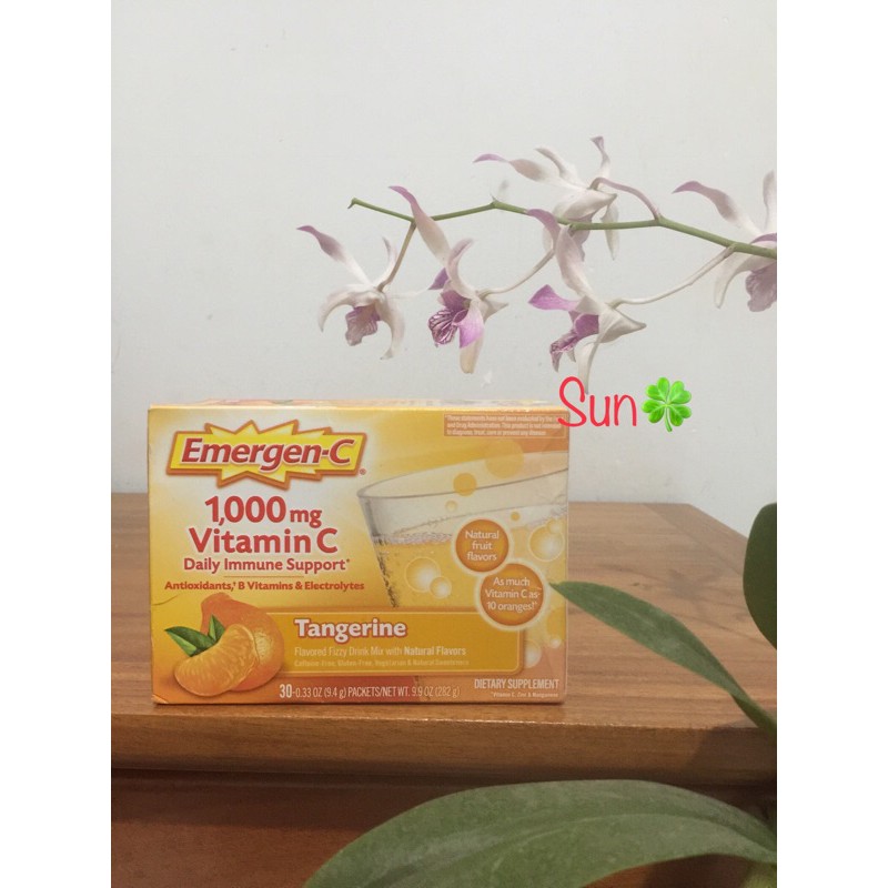 Bột Hoà Tan Emergen-C 1000mg Chuẩn Mỹ | BigBuy360 - bigbuy360.vn