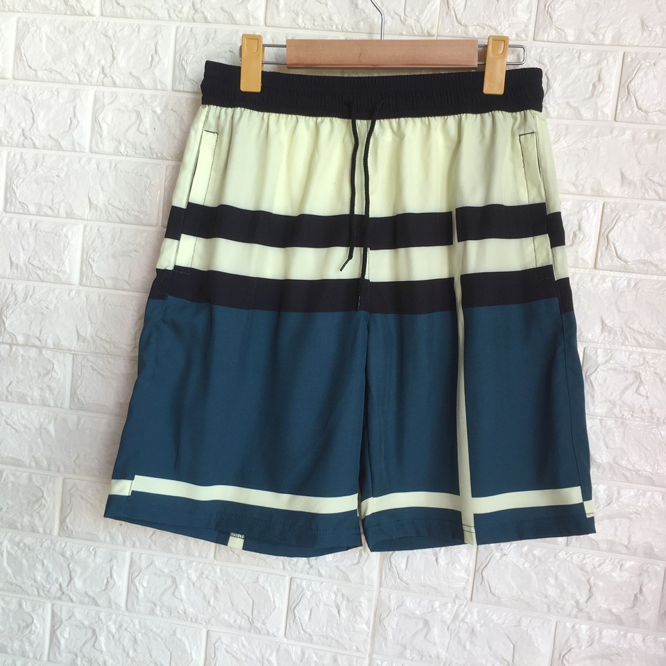 Quần đùi nam quan short cotton thể thao mặc nhà co dãn Tomthoitrang không nhăn mềm mịn mát QD 06