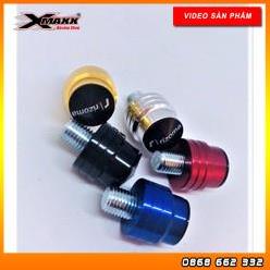 FreeShip- Ốc chân gương xe máy nhôm CNC có lắp bịt.Dùng cho các dòng xe Honda