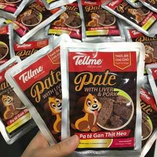 [Mã SKAMLTSM9 giảm 10% đơn 99K] Pate dinh dưỡng vị gan cho chó tellme