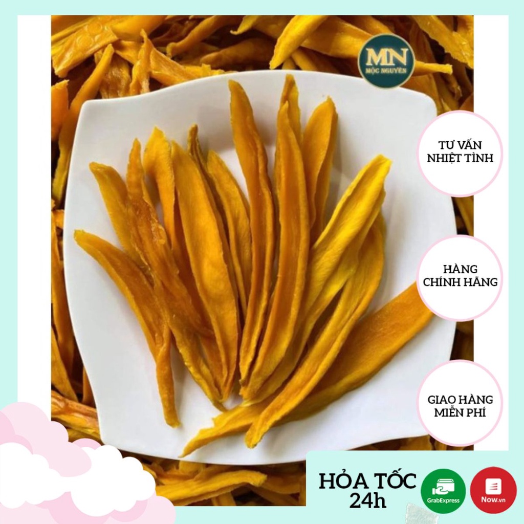Xoài Sấy Dẻo Nhà Làm Mộc Nguyên Gói 200g