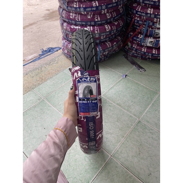 Vỏ CRV Tím Không Ruột Nhiều Size 60/70/80-90-17