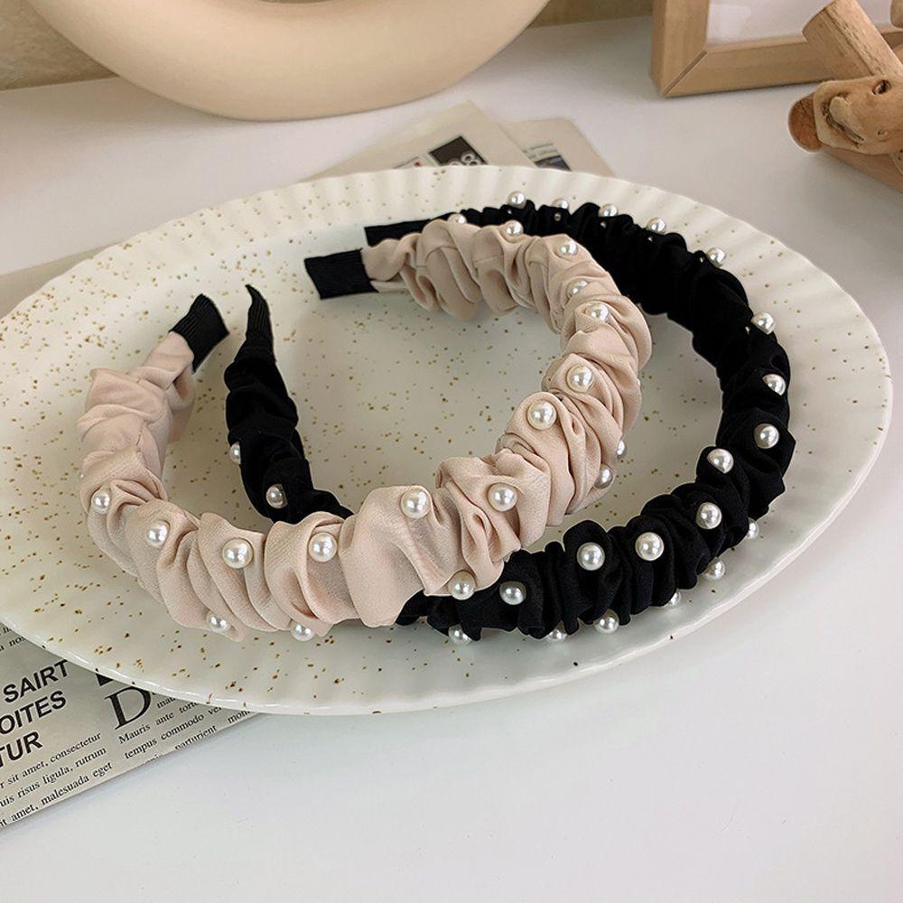 Băng Đô Cài Tóc Bằng Vải Không Trượt Phong Cách Vintage Cho Nữ