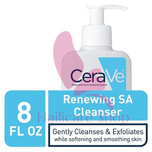 [Mã COS1904 giảm 8% đơn 300K] Sữa rửa mặt CeraVe Renewing SA Cleanser 8 oz Salicylic Acid 237 ml | BigBuy360 - bigbuy360.vn