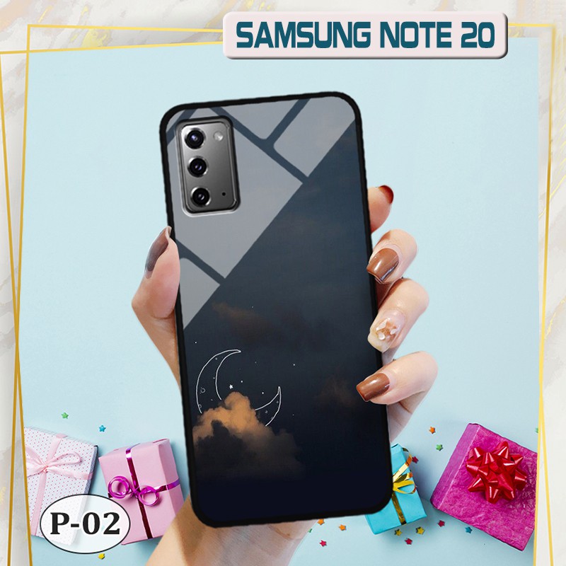 Ốp lưng kính  Samsung Galaxy Note 20- hfinh 3D