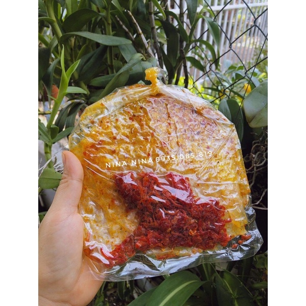 Bánh tráng khô bò