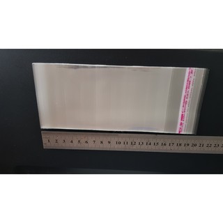 1kg Túi bóng kính siêu trong có dính mép ( đựng quần áo, phụ kiện, bảo quản sản phẩm)