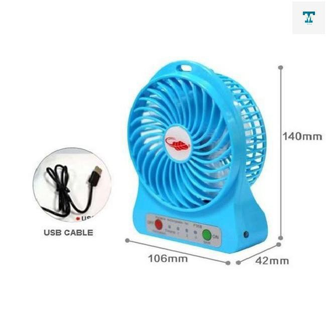 Quạt Sạc Tích Điện USB mini Fan