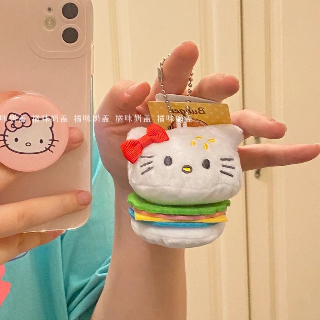 Móc Khóa Hình Mèo Bông Dễ Thương Xinh Xắn Cao Cấp