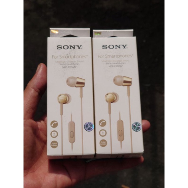 Tai nghe Sony MDR-EX155AP, NEW NGUYÊN SEAL, CHÍNH HÃNG CTY SONY VIỆT NAM