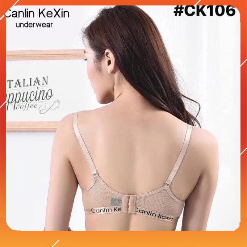 Áo lót nữ su đúc không gọng, nâng ngực quai lưới, khoét giữa sexy chip A6981