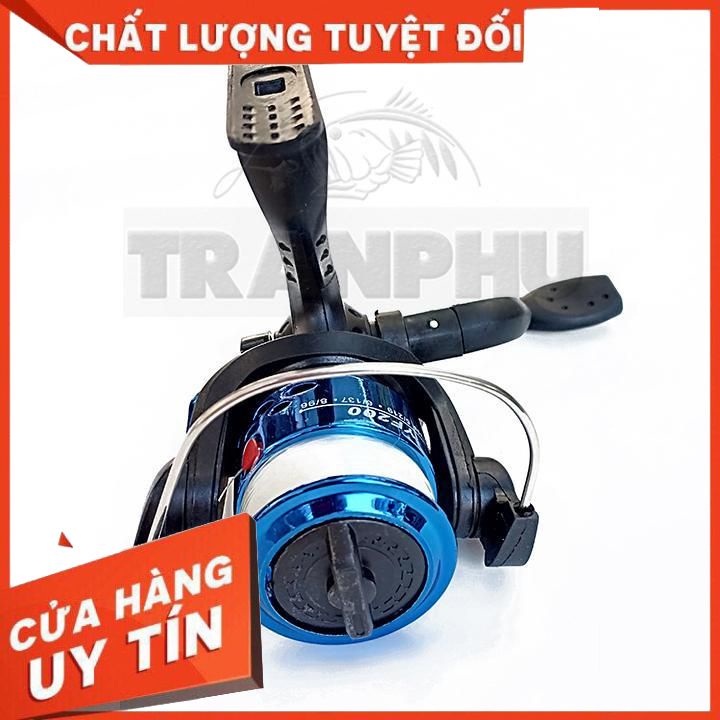 BỘ CẦN CÂU MÁY CẦN RÚT 2M7 CARBON SHIMANO MÁY YF200 + TẶNG KÈM 6 PHỤ KIỆN