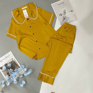 HÌNH THẬT 100% SET BỘ LỤA PIZAMA