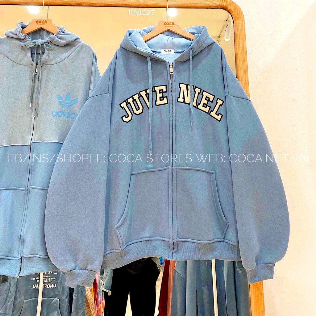 ÁO HOODIE - ÁO KHOÁC NỈ NGOẠI JUVENIEL (HD2170 - Kèm Ảnh Thật)