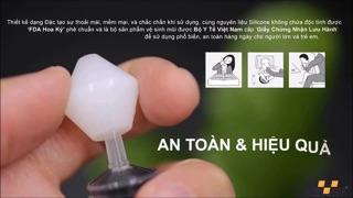 Bộ dụng cụ rửa mũi NATIP cho trẻ em và người lớn   đầu silicon đạt FDA Hoa Kỳ và được Bộ Y Tế cấp phép