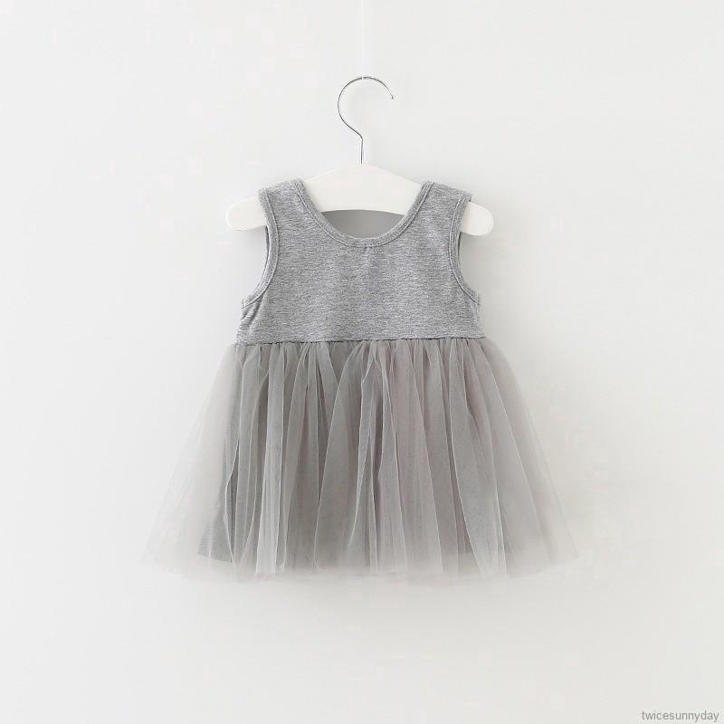 Đầm Tutu phối ren cho bé gái sơ sinh