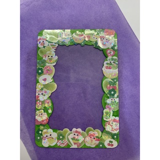 Toploader decor màu xanh lè xanh lét size B8  (mn đọc kĩ mô tả nha)