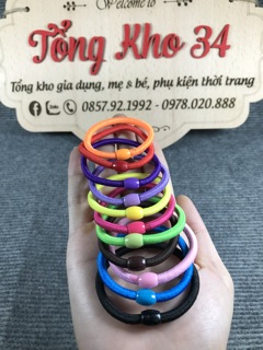 Set 10 chiếc dây chun buộc tóc ( Màu sặc tự chọn )